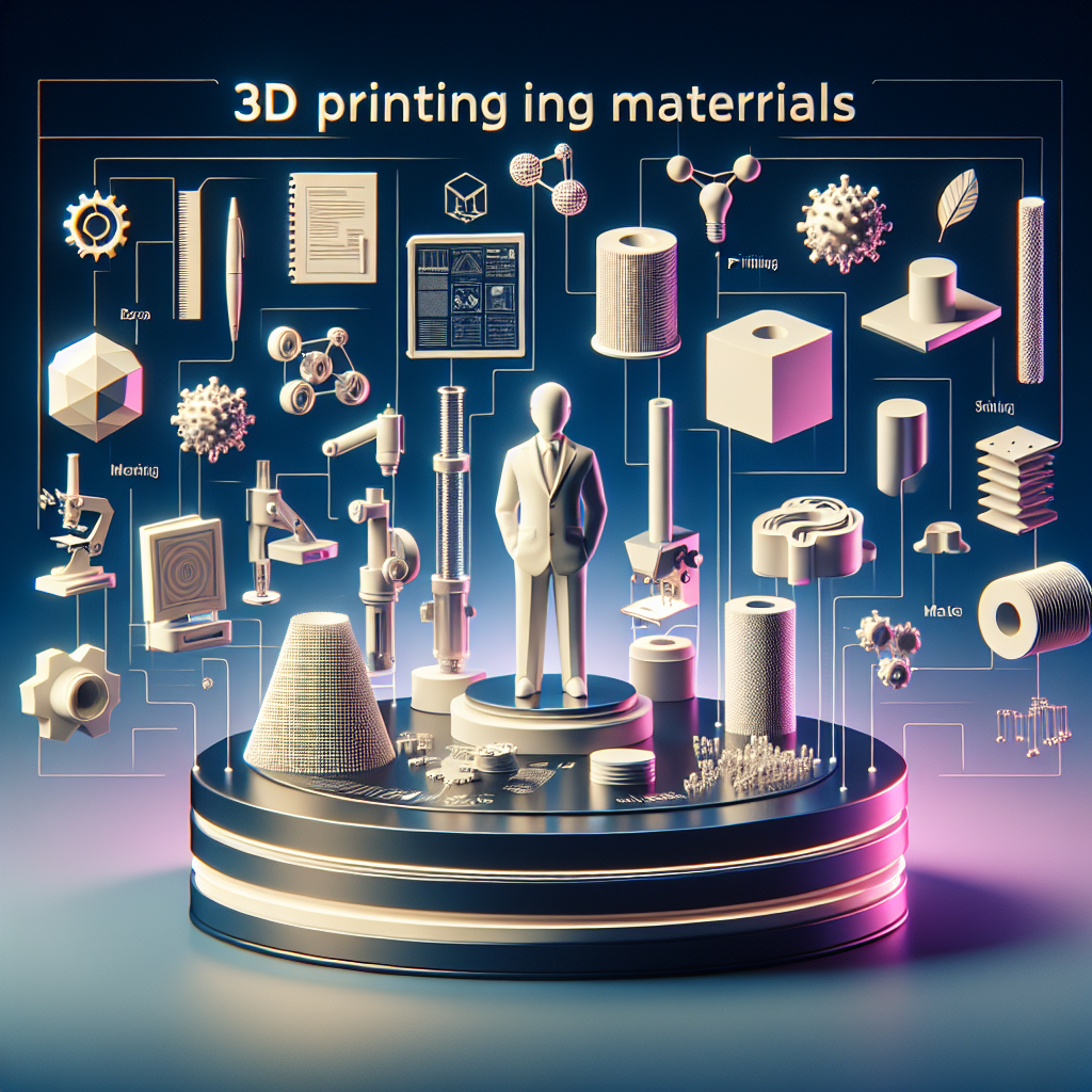 Materialien für 3D Druck