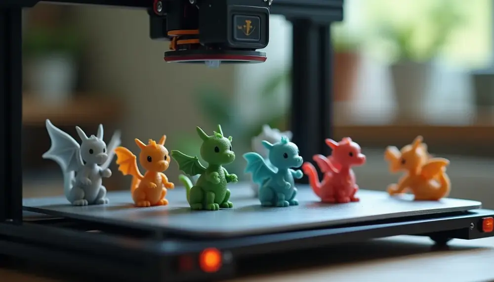 Die besten Designs für deinen 3D Drucker: Drache in verschiedenen Varianten