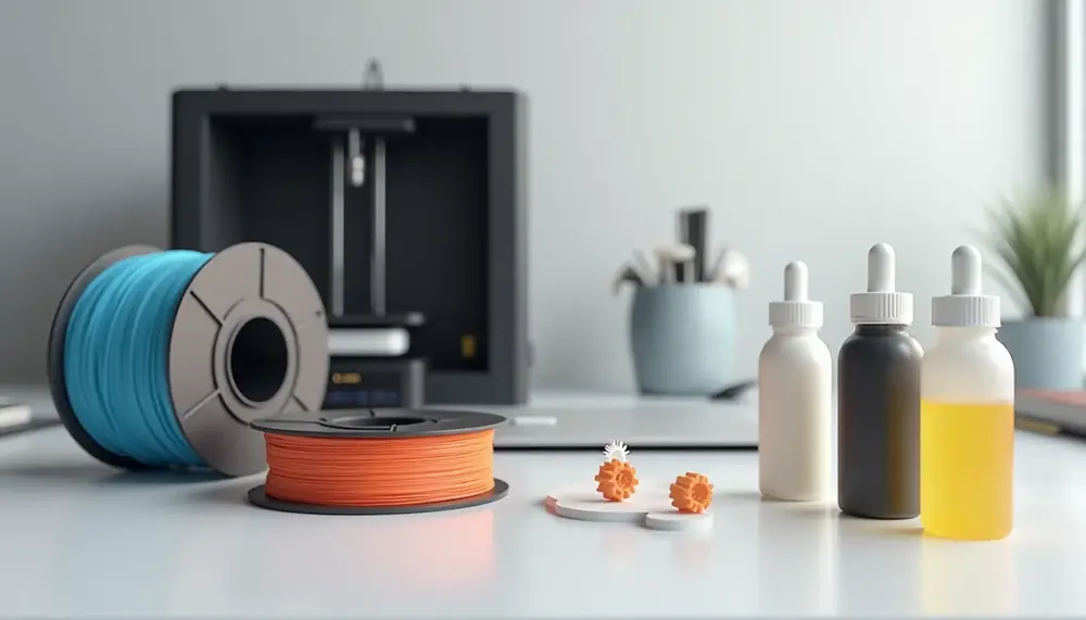 Ein Leitfaden zu den wichtigsten 3D Drucker Materialien