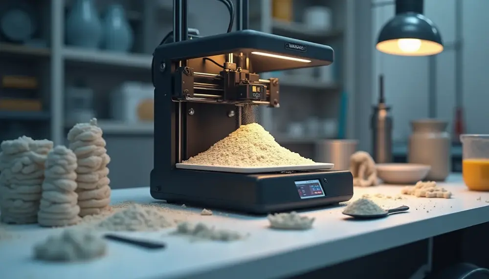 Vom Granulat zum Werkstück: Wie 3D Drucker Pulver nutzen